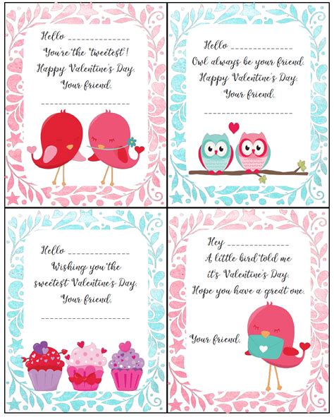 generic valentines for toddlers